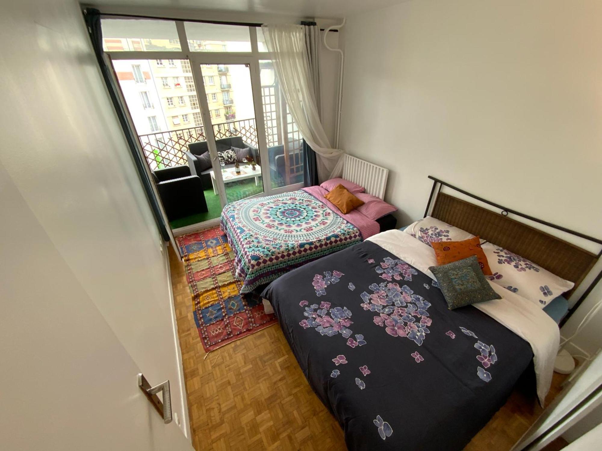 Chambre Chez L'Habitant Pres De Tour Eiffel Paris Dış mekan fotoğraf